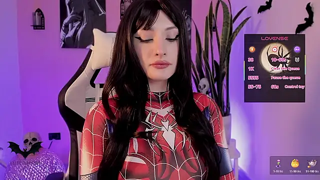 VelvetVampiree online show from 01.16.26