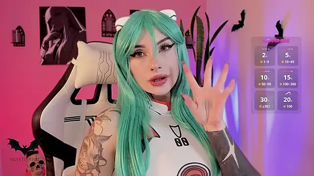 VelvetVampiree online show from 04.11.26