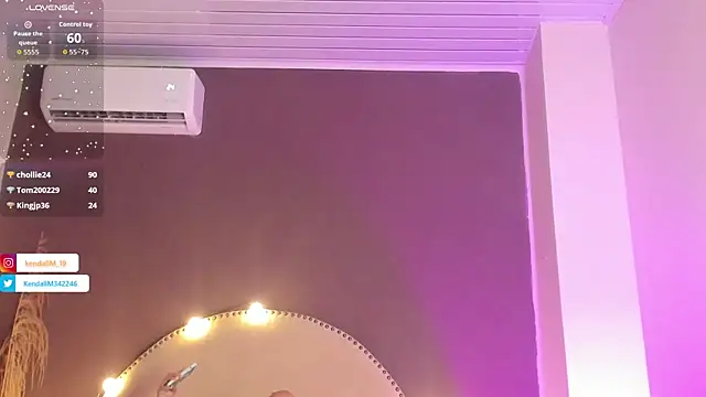  Kendall 19 online show from 01.07.26