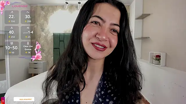 Saya Amaretto1 online show from 02.16.26