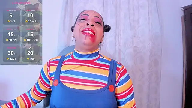 Snapshot of Faver_ chatting on 10.25.25 Faver online show from 10.25.25