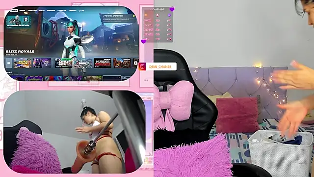 demi chan online show from 10.02.25