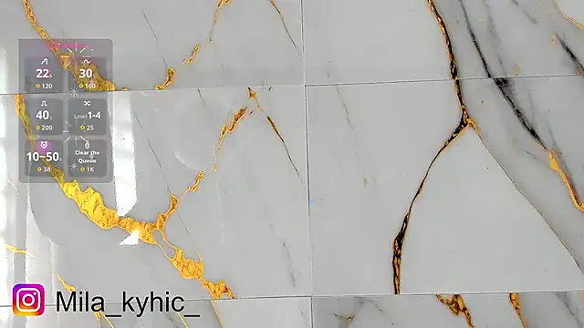 mila kyhic  online show from 09.18.25