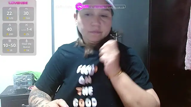 Snapshot of haashkyo chatting on 10.10.25 haashkyo online show from 10.10.25