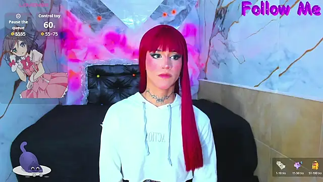 Snapshot of Aleska_GATE chatting on 10.27.25 Aleska GATE online show from 10.27.25