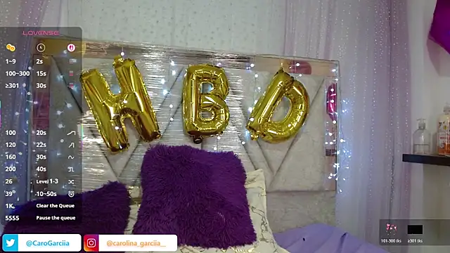 Carolinagarcia12345 online show from 11.16.25