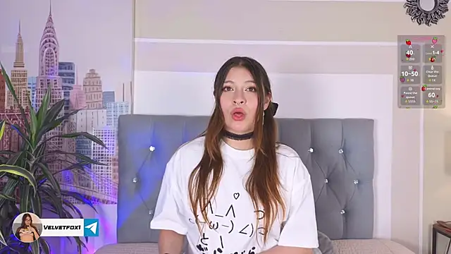 VelvetFox  online show from 11.08.25