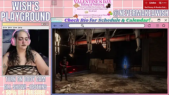 nevermakeawish online show from 02.13.26