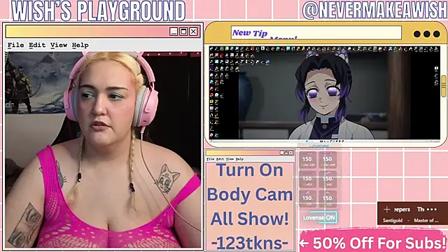 nevermakeawish online show from 04.01.26