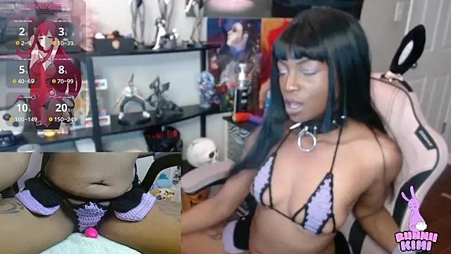 bunniikimi online show from 11.24.25