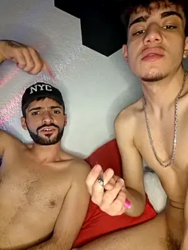 Snapshot of young_swisscouple chatting on 10.13.25 young swisscouple online show from 10.13.25