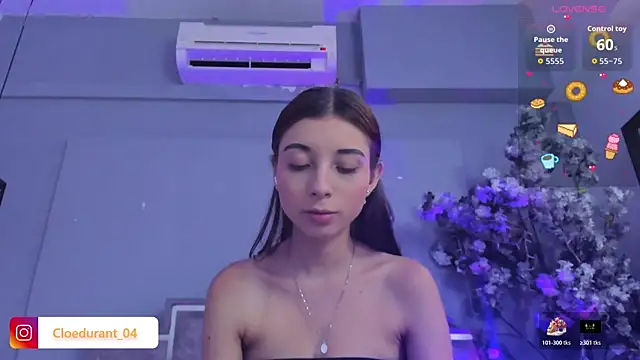 Snapshot of Cloedurant chatting on 06.05.26 Cloedurant online show from 06.05.26