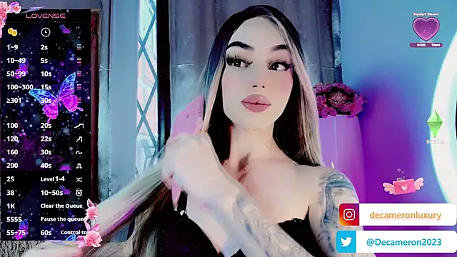 Snapshot of Cameron_baby chatting on 09.30.25 Cameron baby online show from 09.30.25