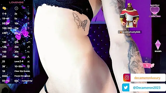 Snapshot of Cameron_baby chatting on 11.08.25 Cameron baby online show from 11.08.25