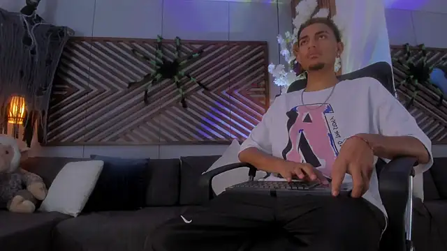 Snapshot of Adonis_WB chatting on 10.29.25 Adonis WB online show from 10.29.25