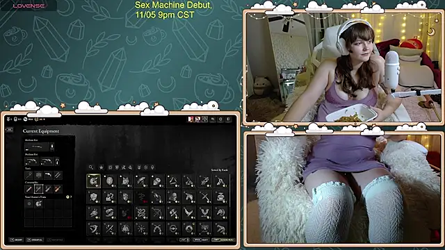 Snapshot of ithuriella chatting on 11.03.25 ithuriella online show from 11.03.25