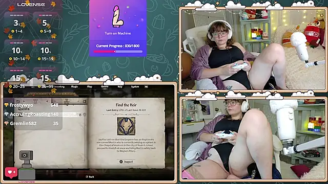 Snapshot of ithuriella chatting on 11.13.25 ithuriella online show from 11.13.25