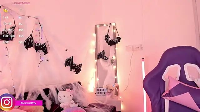 Snapshot of Kathybecker chatting on 10.26.25 Kathybecker online show from 10.26.25