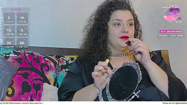 Snapshot of BohoBabeLexy chatting on 09.26.25 BohoBabeLexy online show from 09.26.25