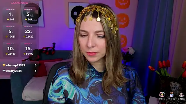 Snapshot of evafolver chatting on 11.02.25 evafolver online show from 11.02.25