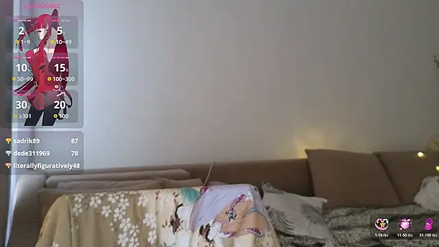 Snapshot of EvaDior13 chatting on 11.02.25 EvaDior13 online show from 11.02.25