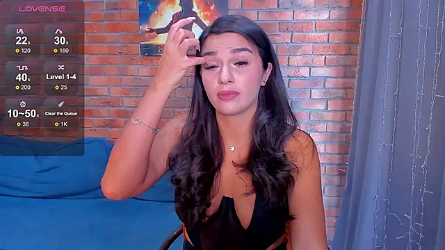 Snapshot of Andriana_1 chatting on 10.24.25 Andriana 1 online show from 10.24.25