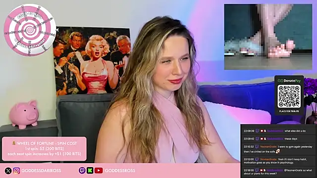 GoddessRoss online show from 02.01.26