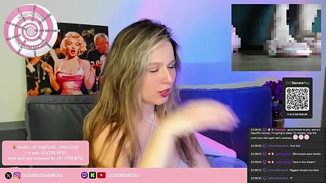 GoddessRoss online show from 02.02.26