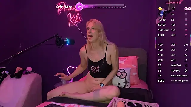 PrincessKikiZa online show from 02.19.26