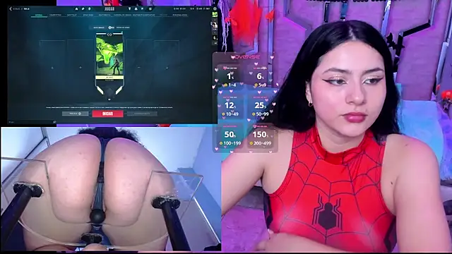 Snapshot of NatyKiss_ chatting on 10.29.25 NatyKiss online show from 10.29.25