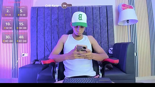 Snapshot of DustinandJordan chatting on 10.04.25 DustinandJordan online show from 10.04.25