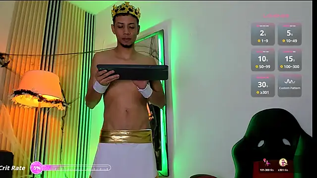 Snapshot of DustinandJordan chatting on 10.27.25 DustinandJordan online show from 10.27.25