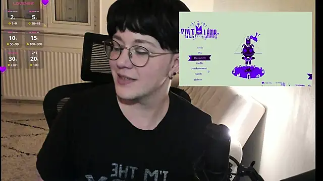 Snapshot of MossPrince chatting on 10.02.25 MossPrince online show from 10.02.25