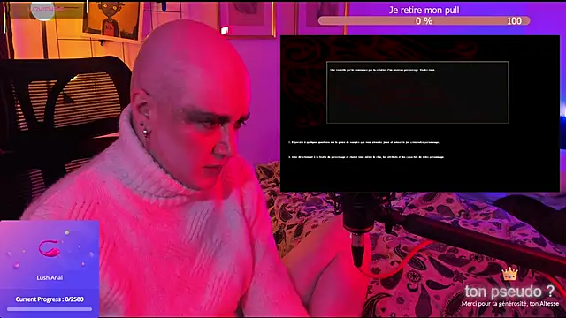 Snapshot of MossPrince chatting on 11.03.25 MossPrince online show from 11.03.25