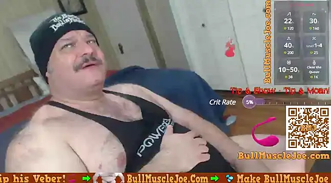 Snapshot of bullmusclejoe chatting on 12.12.24 bullmusclejoe online show from 12.12.24