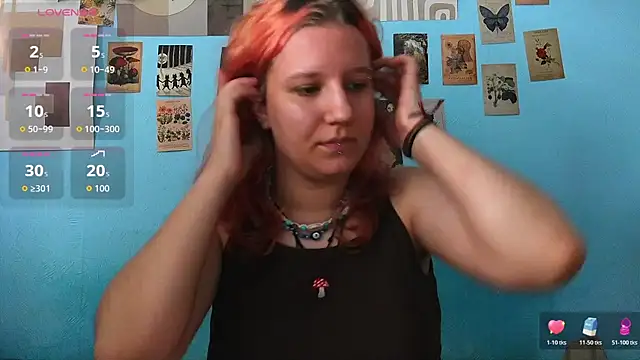 Snapshot of Hailey_Foxy chatting on 07.25.26 Hailey Foxy online show from 07.25.26