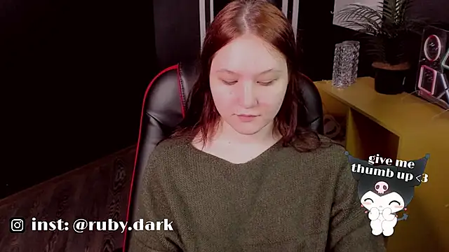 Ruby Dark online show from 09.21.25