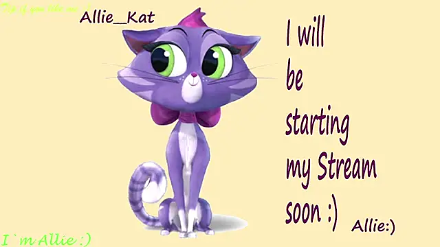 Allie Kat online show from 05.30.26