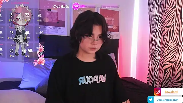 Snapshot of damienbeltmonth chatting on 10.14.25 damienbeltmonth online show from 10.14.25