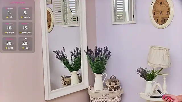 Snapshot of LollyShine chatting on 09.26.25 LollyShine online show from 09.26.25