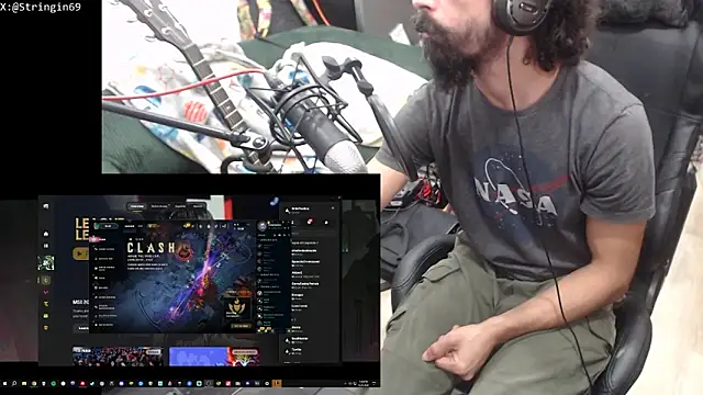 Snapshot of Stringin69 chatting on 06.20.26 Stringin69 online show from 06.20.26