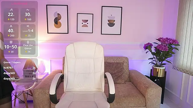 BillieBrownn online show from 10.22.25