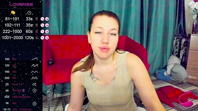 LillyLover  online show from 10.17.25