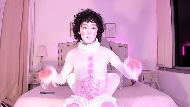 Snapshot of Haru_bloom chatting on 10.31.25 Haru bloom online show from 10.31.25