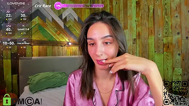 Snapshot of Elliizabeth chatting on 10.01.25 Elliizabeth online show from 10.01.25