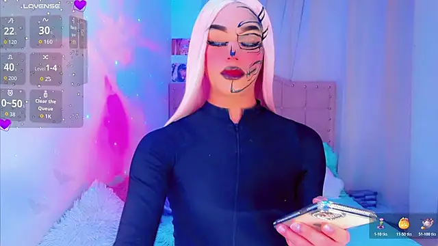 Sexy Amaya online show from 10.31.25