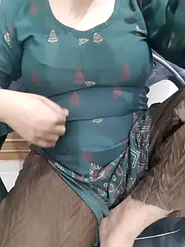 Snapshot of Anchal-si chatting on 10.03.25 Anchal-si online show from 10.03.25