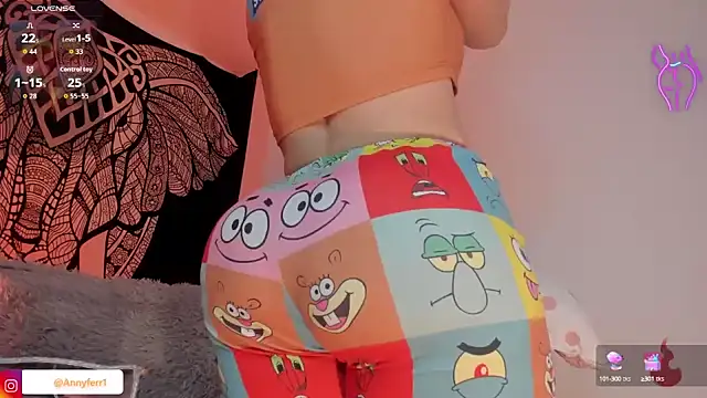 Snapshot of Anny_ferrer1 chatting on 10.14.25 Anny ferrer1 online show from 10.14.25