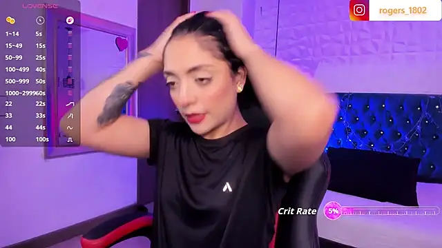 Snapshot of isaa_dl chatting on 11.10.25 isaa dl online show from 11.10.25