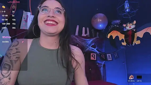 Snapshot of Cony_l chatting on 10.23.25 Cony l online show from 10.23.25